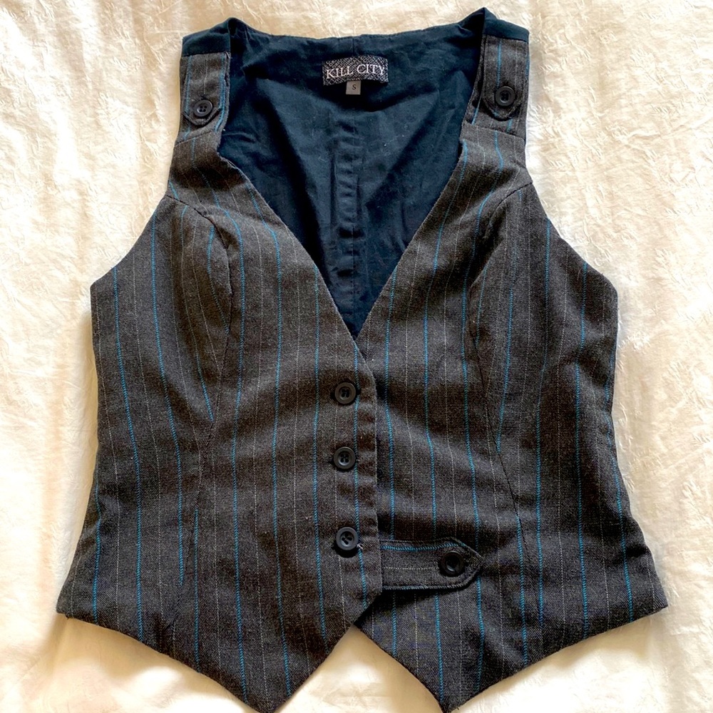 Kill City Vest grey small